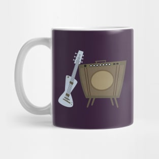 Vintage Guitar and Amp Mug